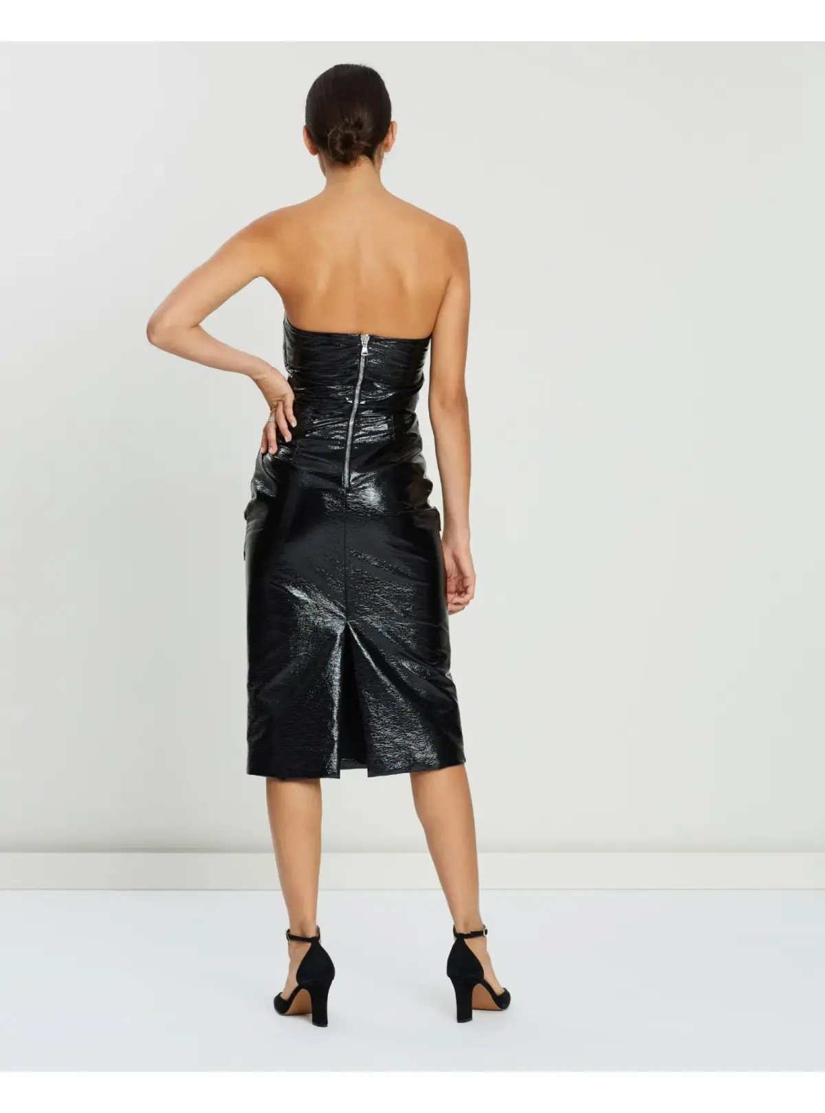 Bec & Bridge Finn Midi Dress Black Size AU 6 photo 4
