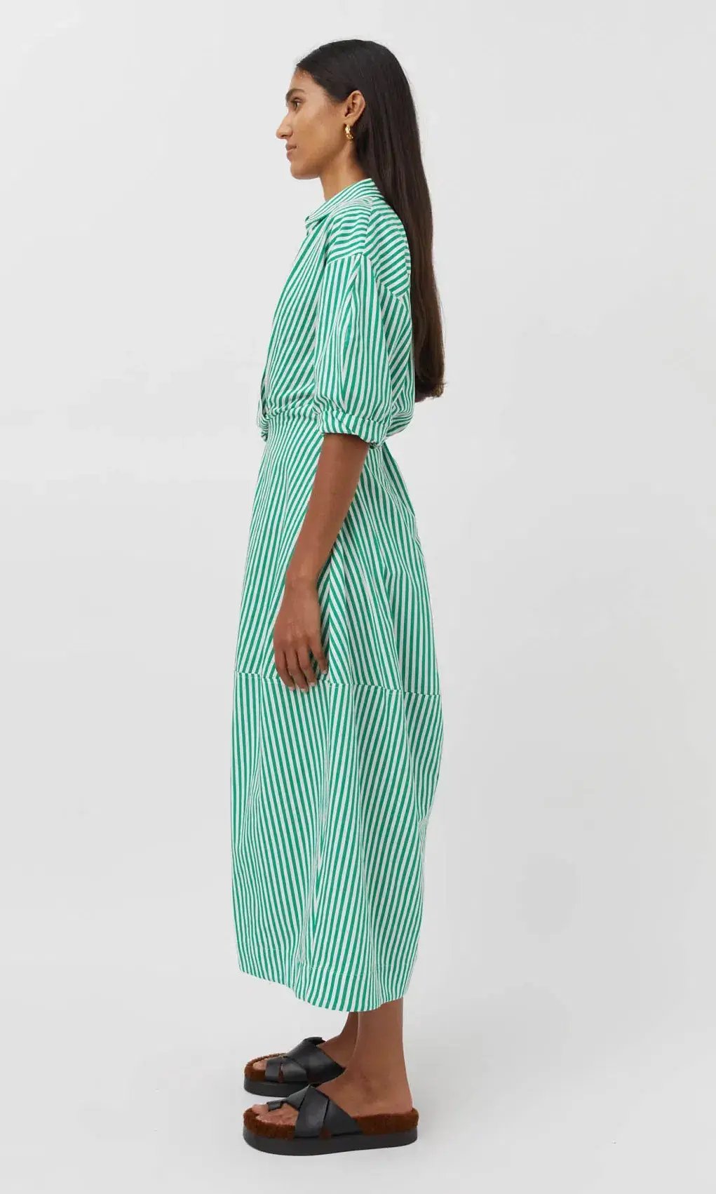Camilla and Marc Flynn Cocoon Dress Green Size S/ Au 8 photo 3