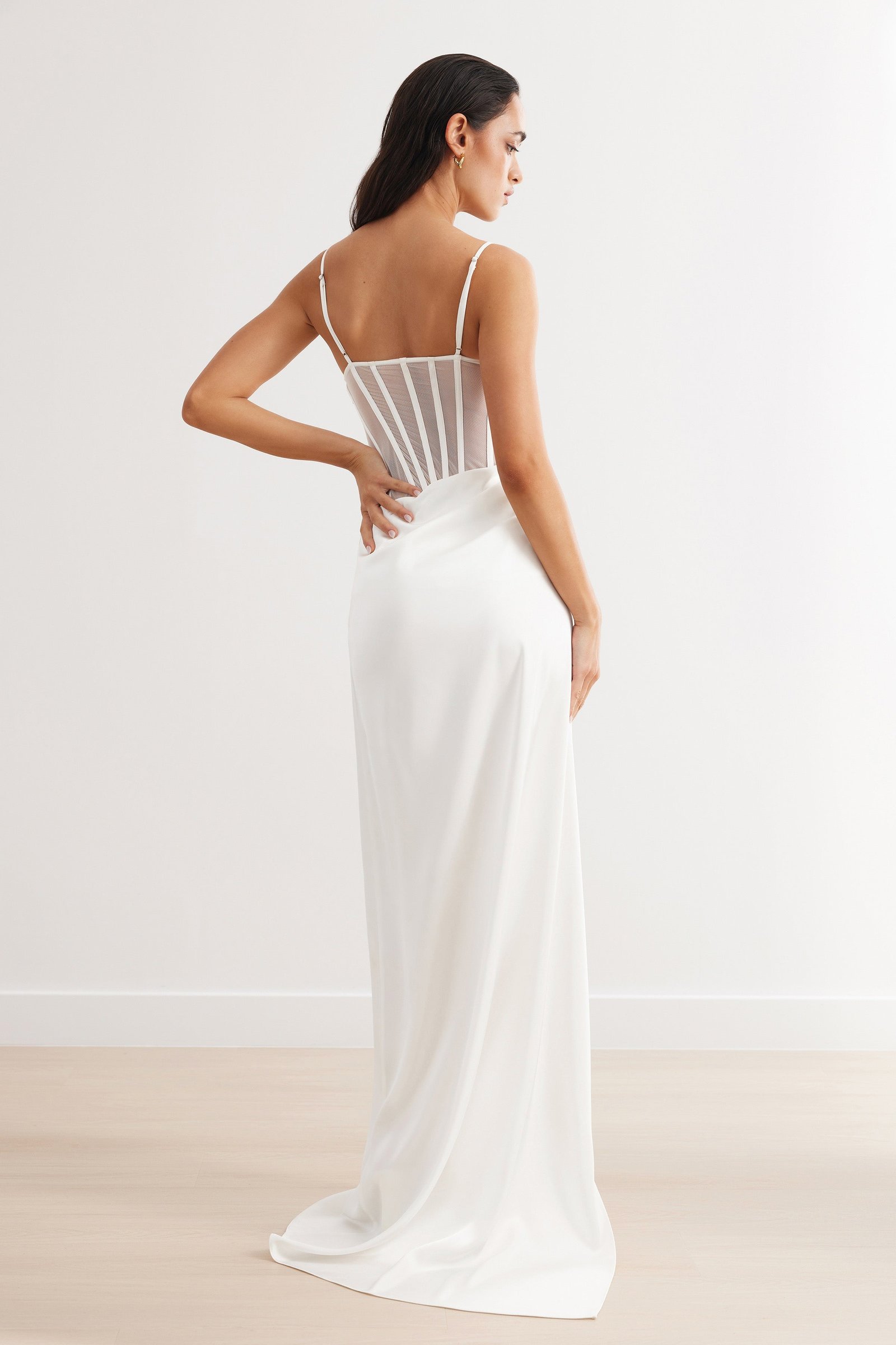 LEXI ESTELLE DRESS - WHITE photo 6