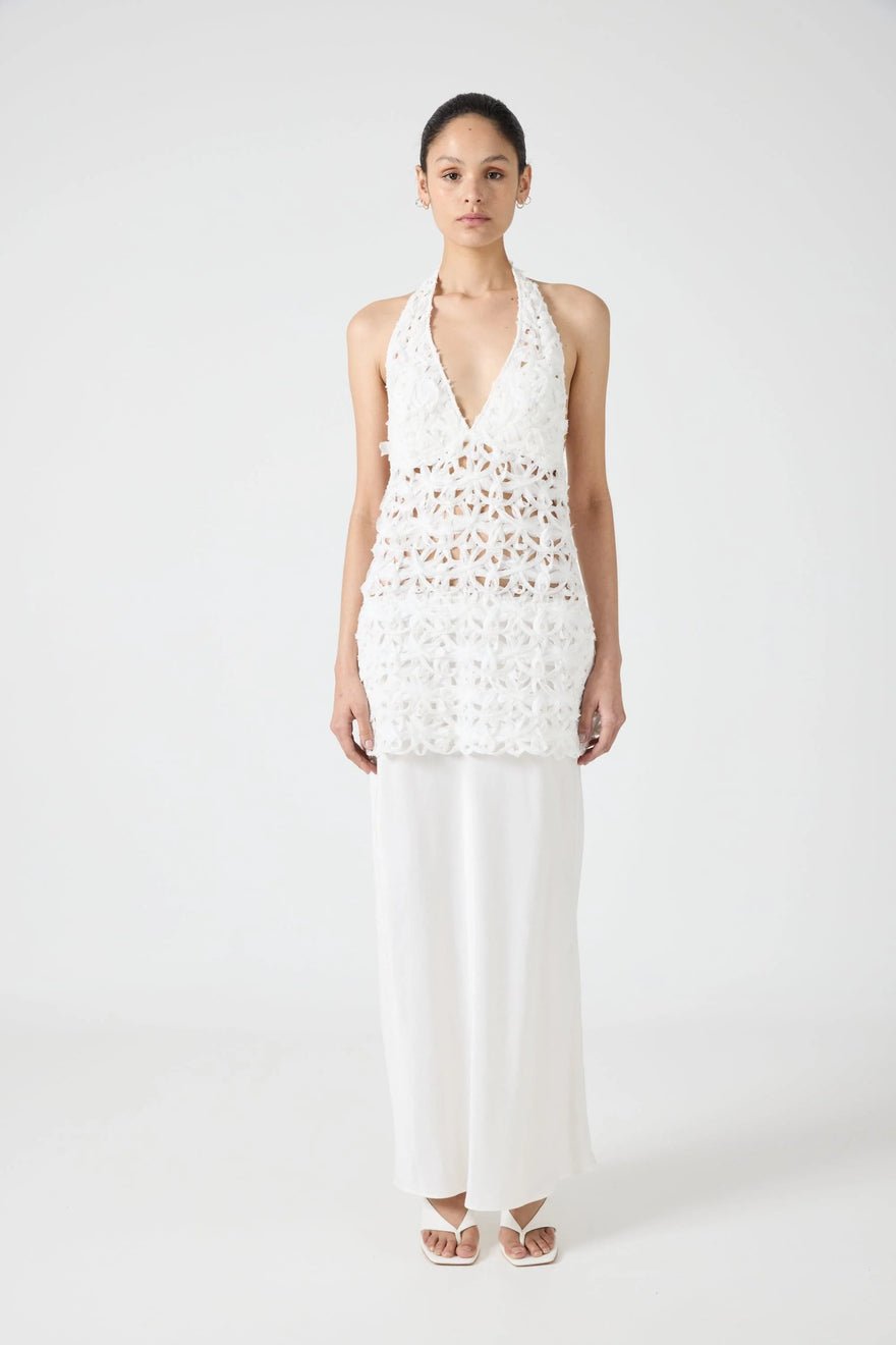 Third Form Ethereal Maxi Dress - Off White photo 3