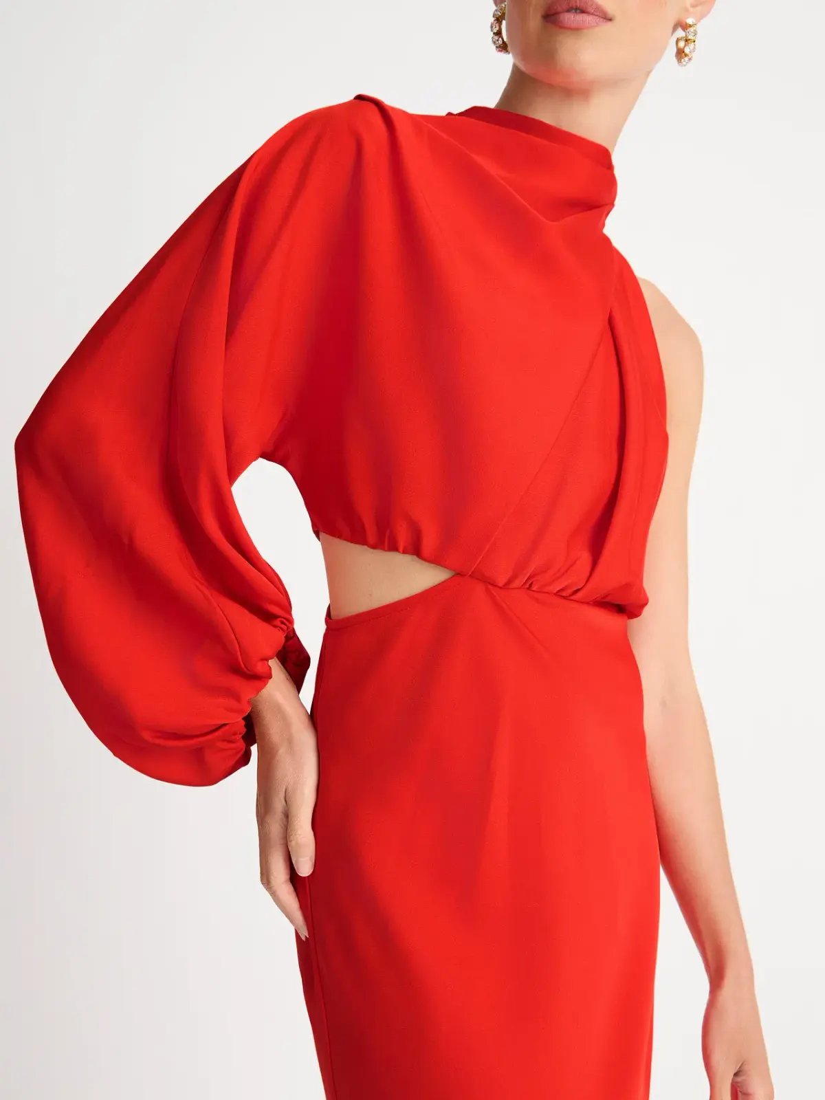 Sheike Olivia Maxi Dress Red Size 6 photo 2
