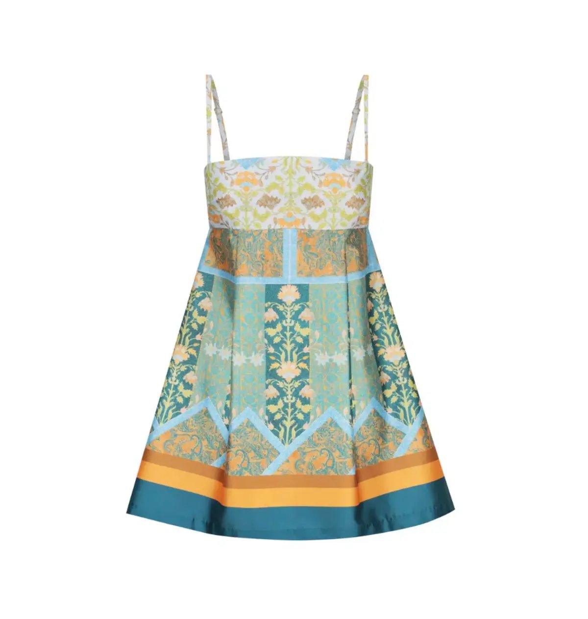 Hansen & Gretel Hayes Mini Dress Floral Tile Size S / AU 8 photo 4