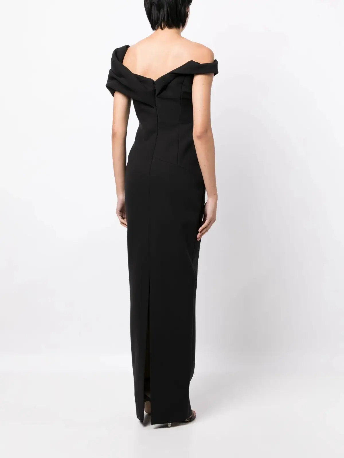 Rachel Gilbert Matteo Maxi Gown Black Size 0 / AU 6 photo 3
