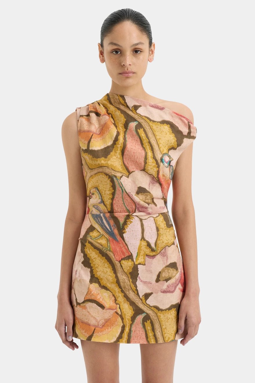 Sir The Label Talulah Knot Mini Dress photo 2