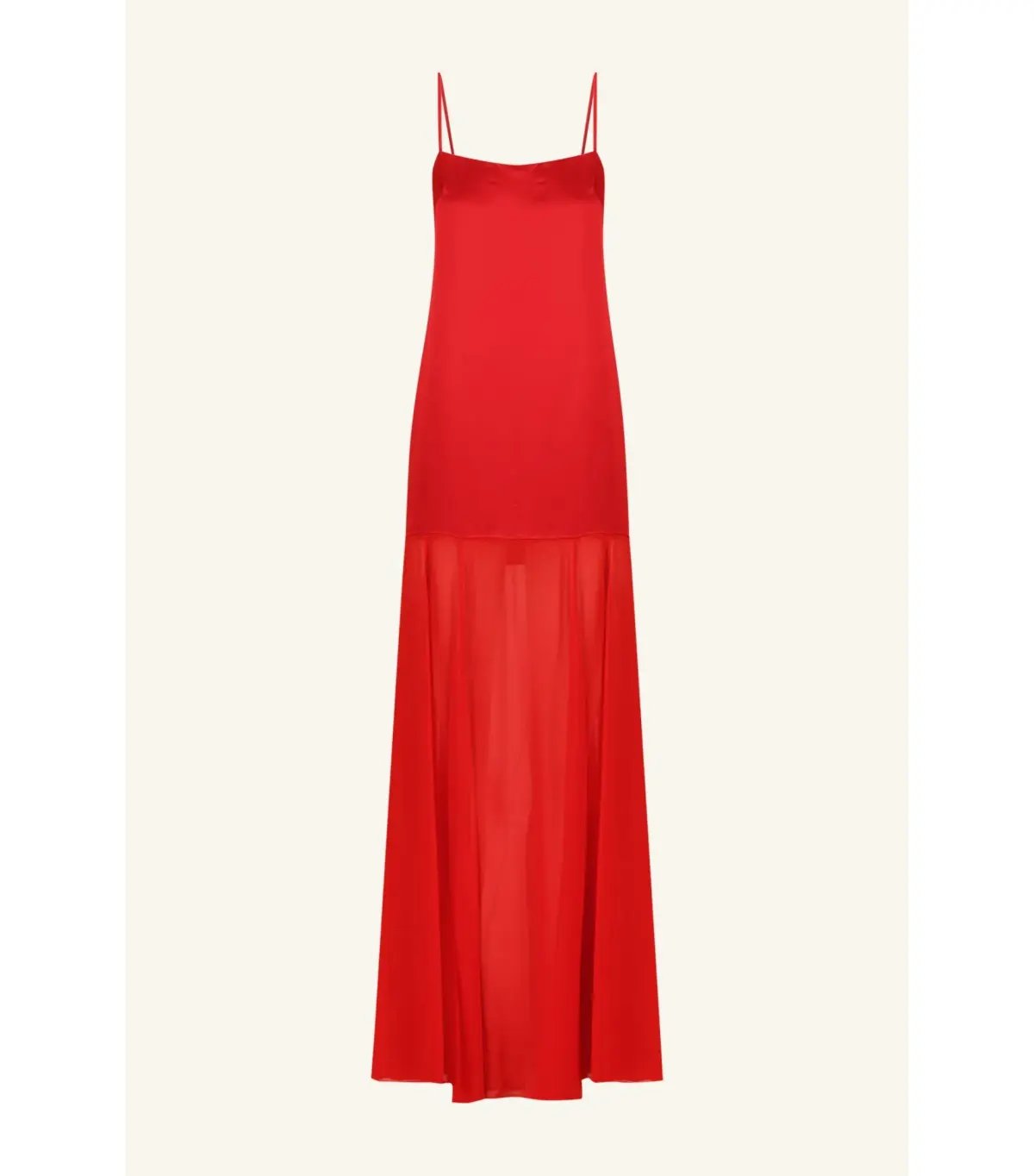 Shona Joy Moraya Dropped Waist Maxi Dress Chilli Red Size AU 10 photo 5