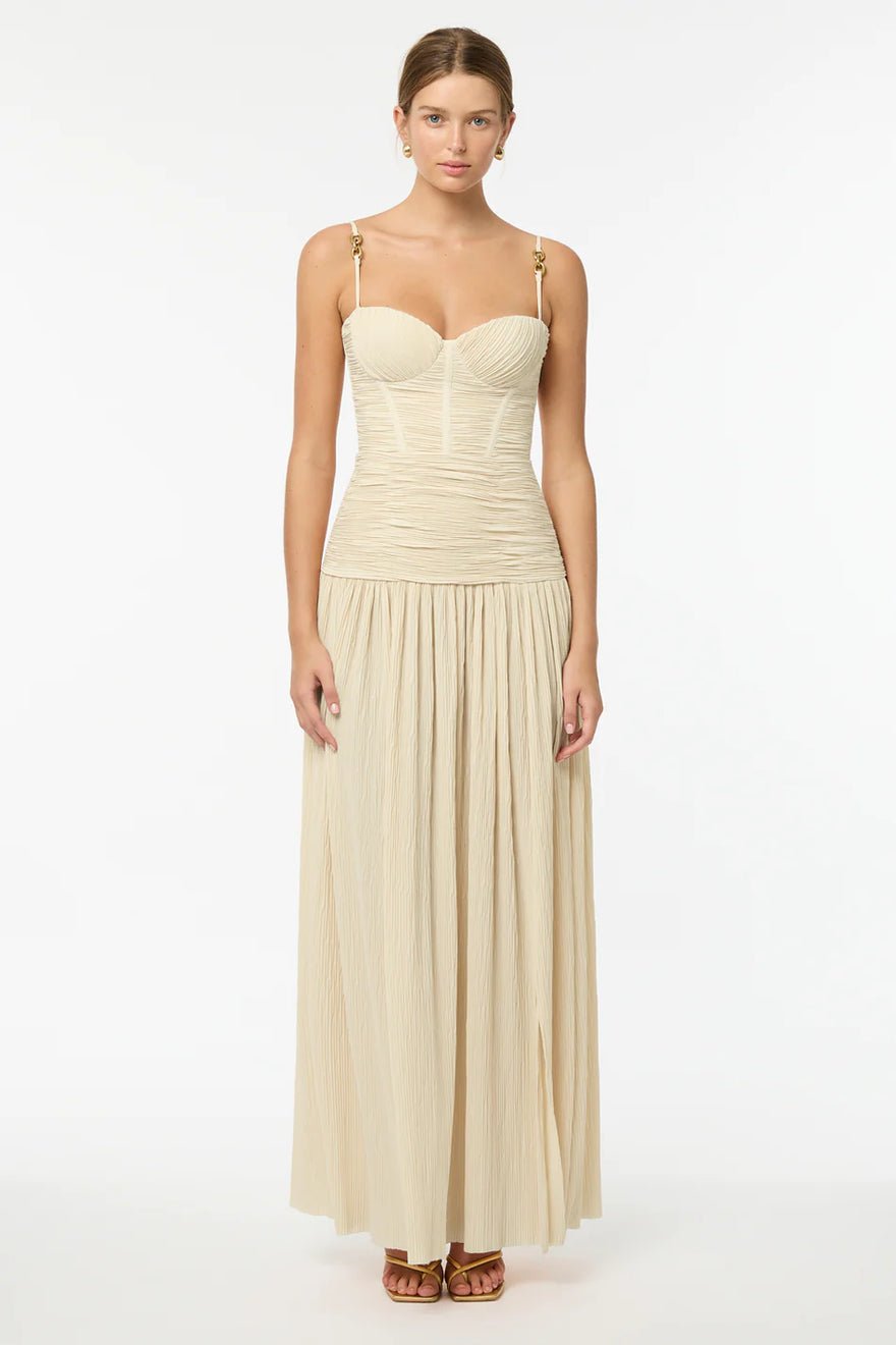 Manning Cartell Double Time Pleat Dress - Nougat photo 3
