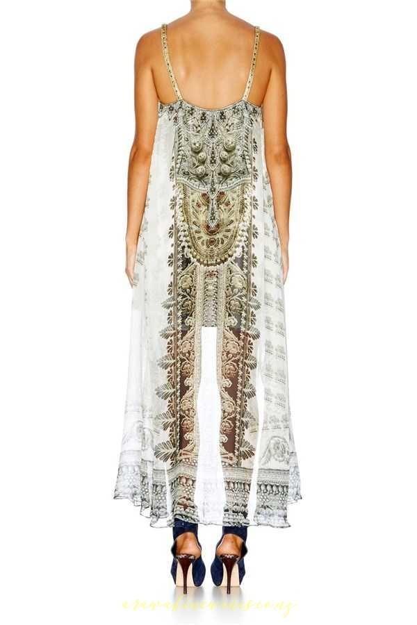 Camilla Coats Of Light Overlay Mini Dress Size 8 photo 3