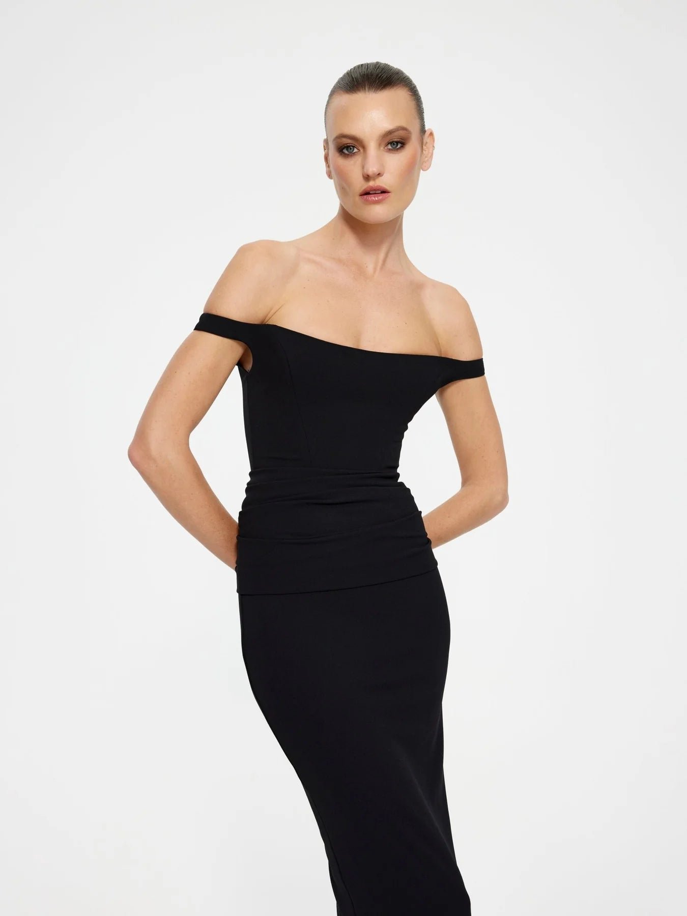EFFIE KATS HAYWARD GOWN - BLACK photo 2