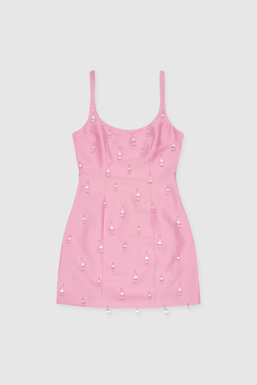 THE WOLF GANG LUVIA BEADED MINI DRESS - FLOSS photo 7