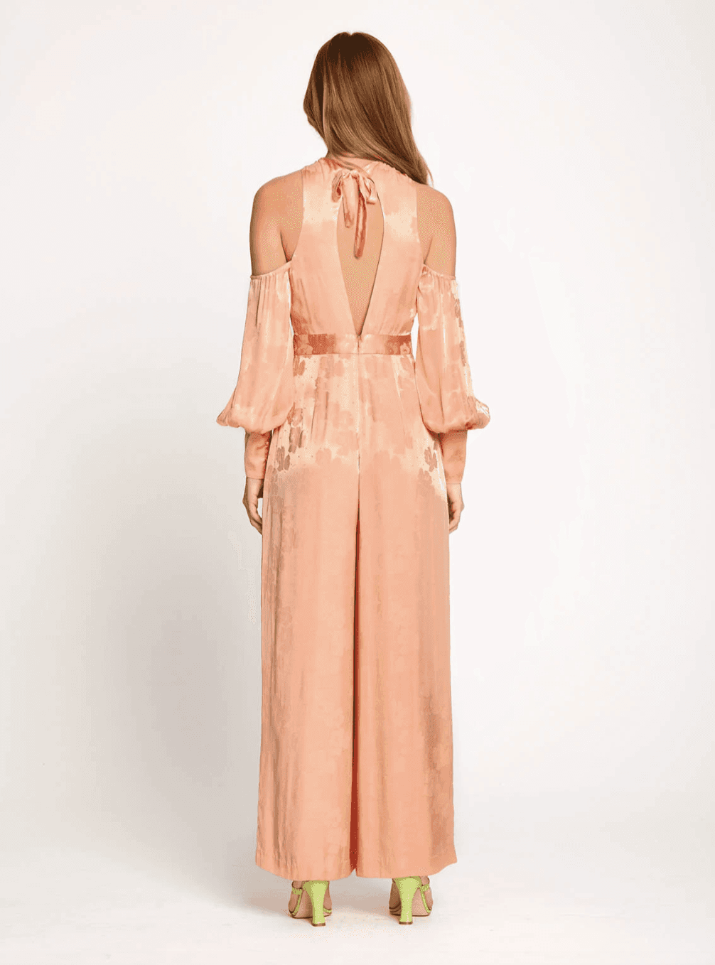 Alice McCall Iced Guava Memory Lane Jumpsuit Orange Size 8 photo 4