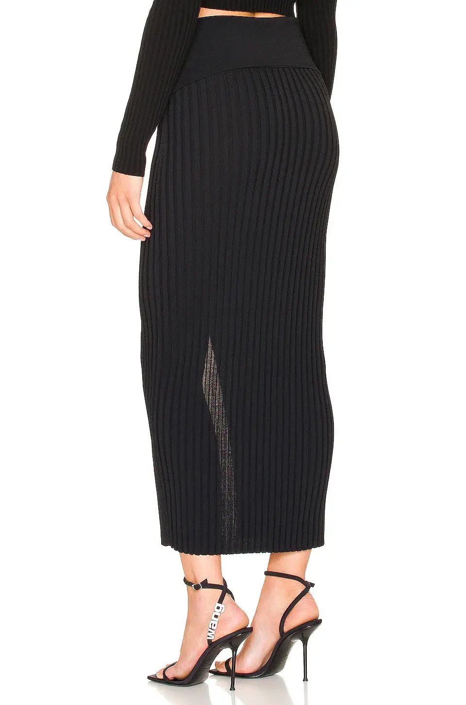 Dion Lee Lace Up Eyelet Skirt Black Size 6 photo 5