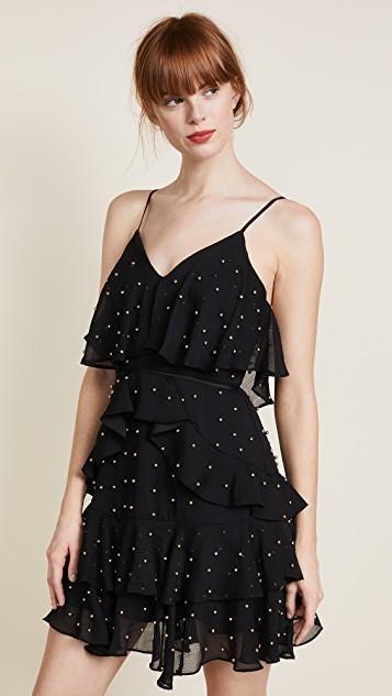 Talulah Queen of the Night Mini Dress Black Size 6 photo 7