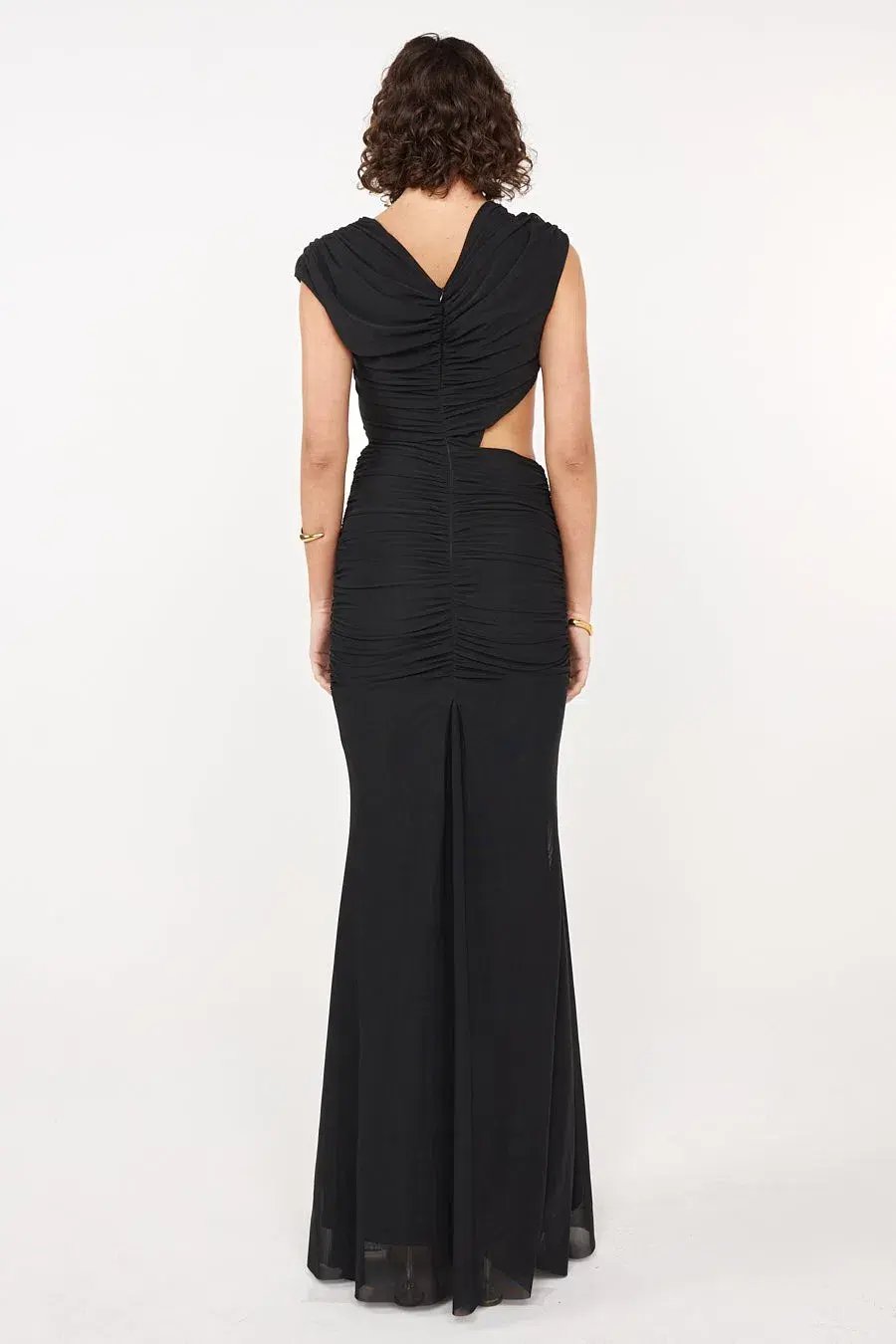She Is Olla Zimi Dress Maxi Black Size AU 12 photo 3