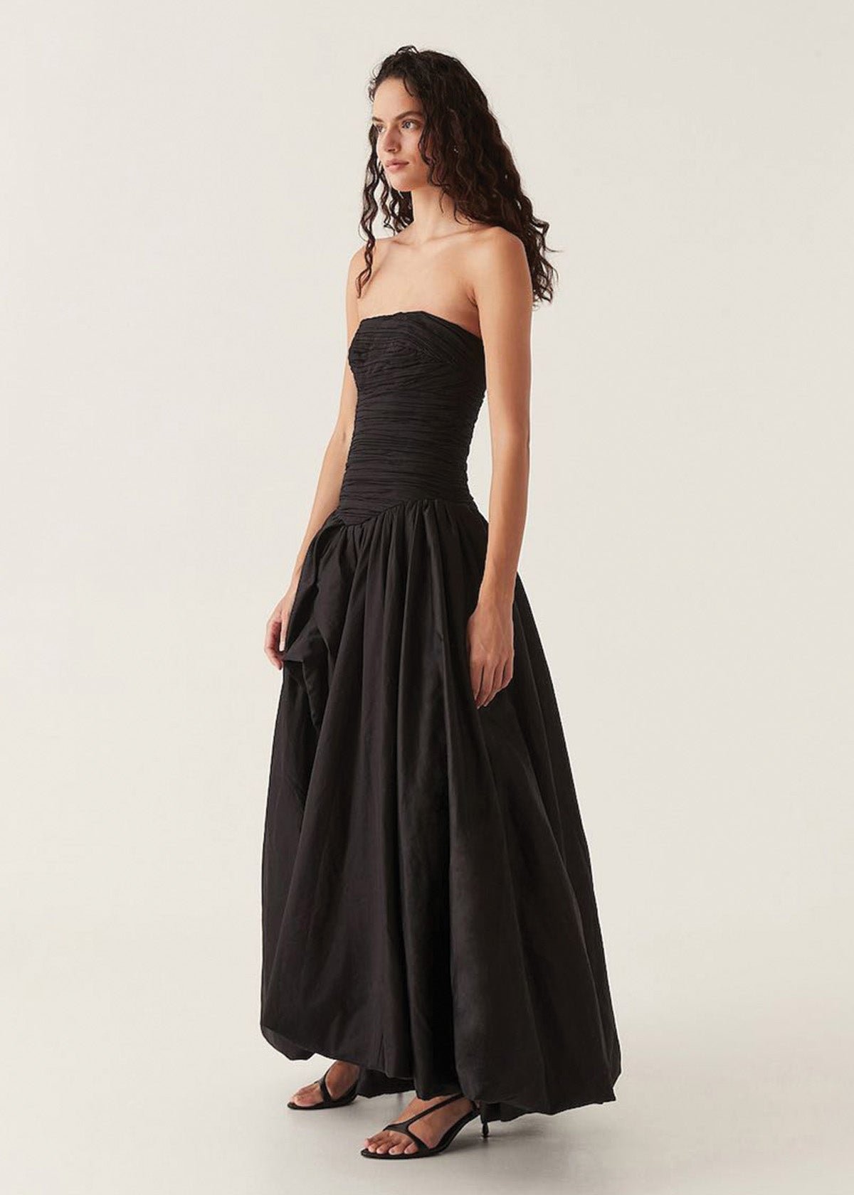 Violette Bubble Dress in Black photo 2