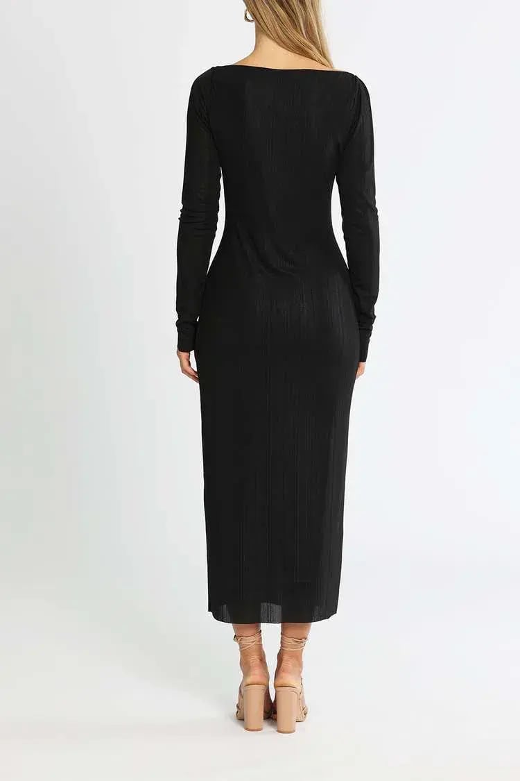 Camilla and Marc Verner Dress Black Size 8 photo 3
