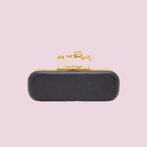Alexander McQueen Skull Knuckle Clutch photo 7