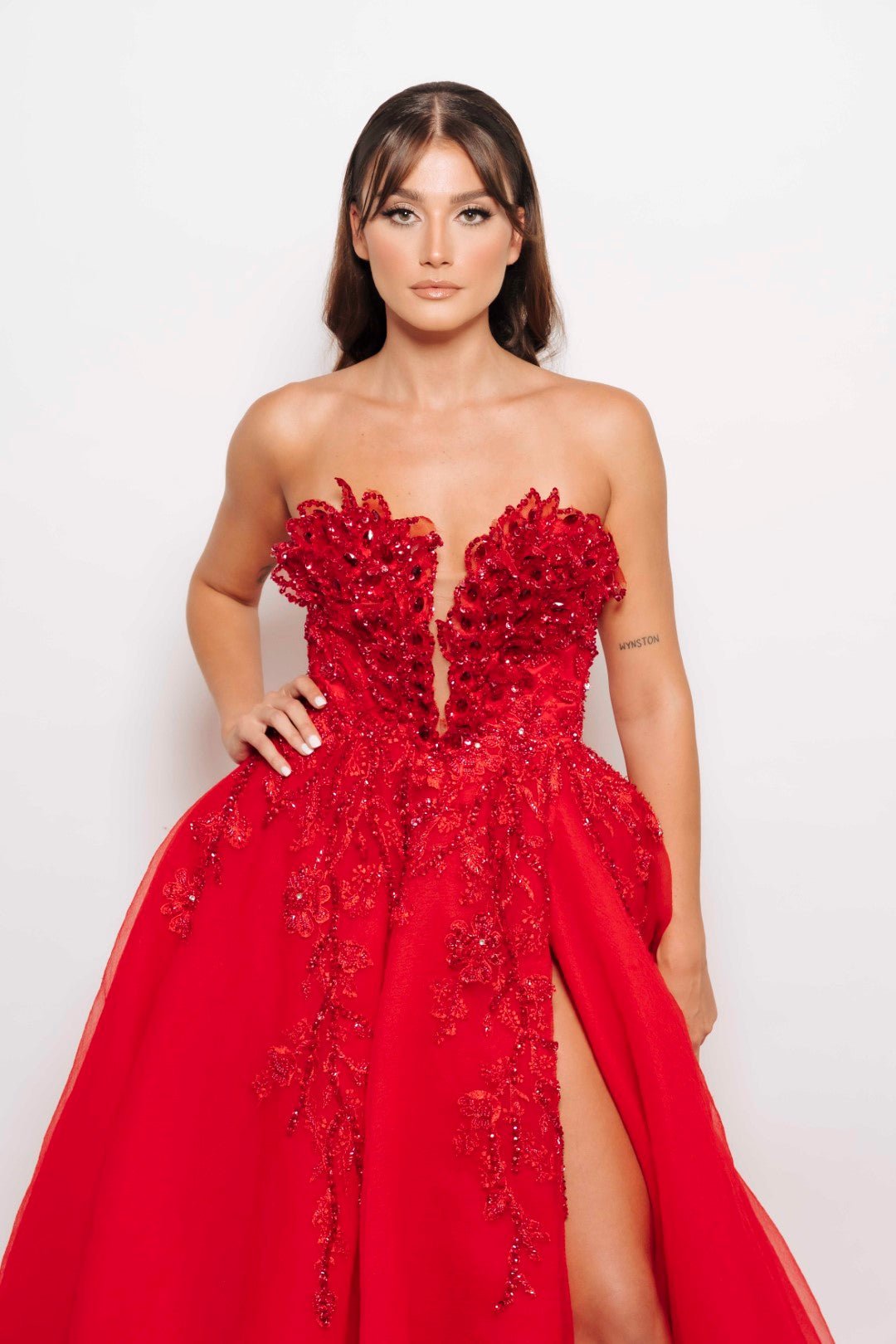 ALBINA BALLGOWN #2 BY ALBINA DYLA RED photo 4