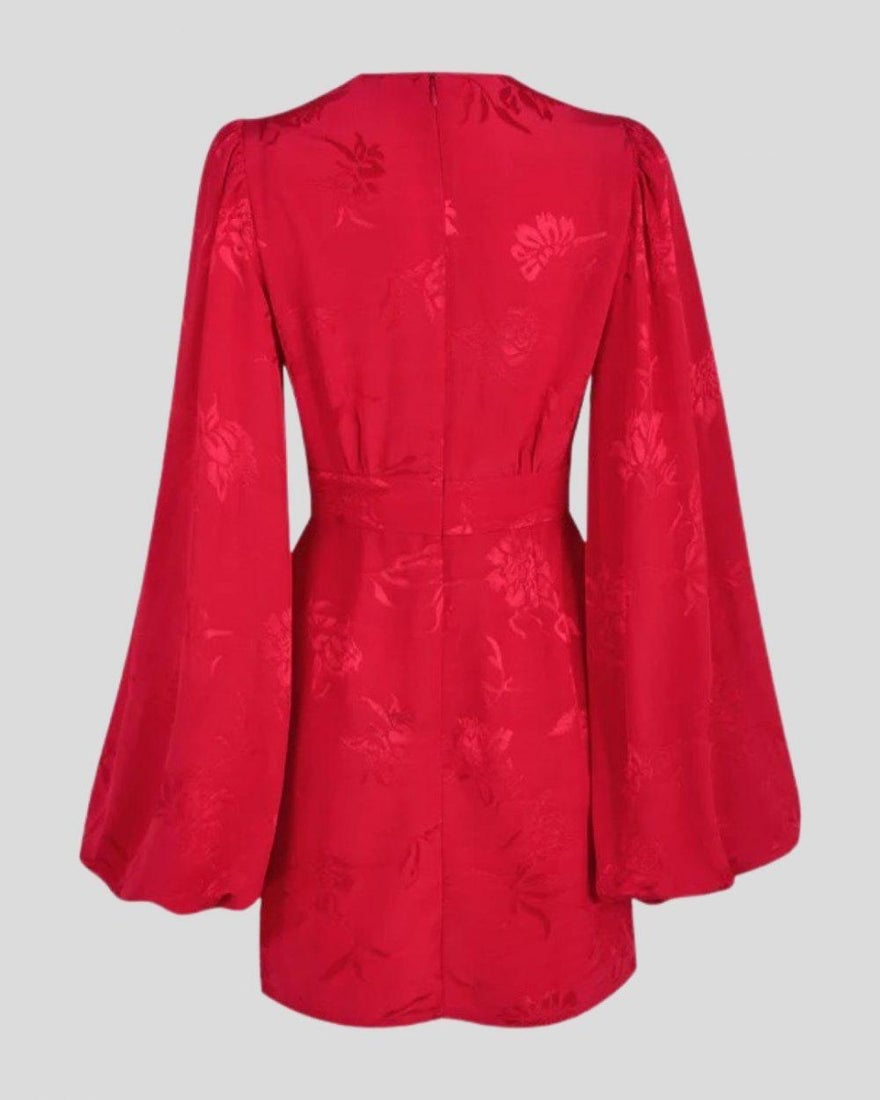 Rat & Boa Isabella Dress Red photo 3