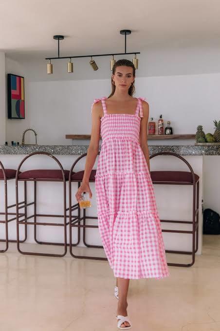 Steele Lyla Dress Hot Pink photo 3