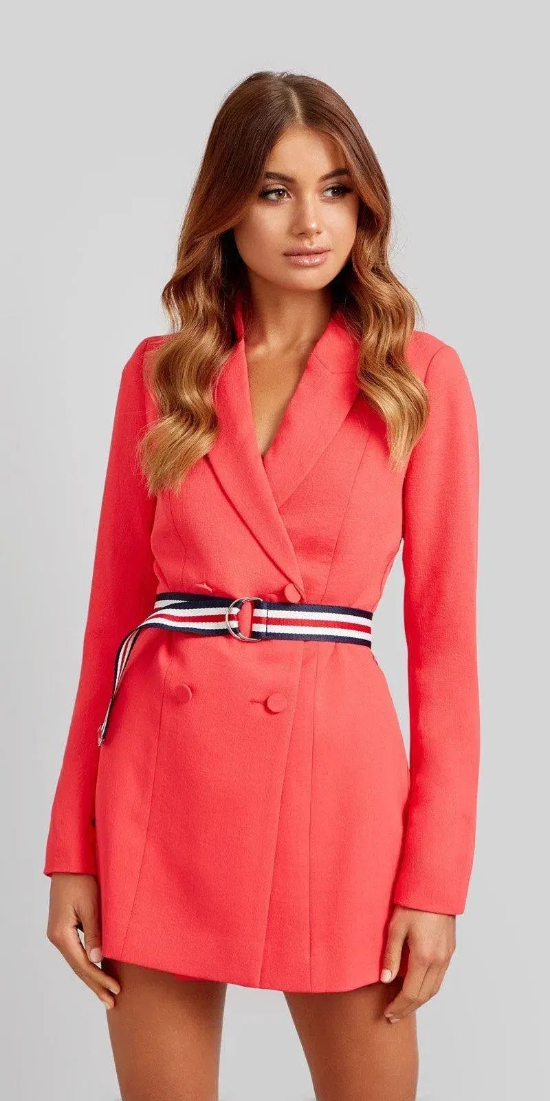 Kookai Ribbon Playsuit Melon Size 6 photo 2