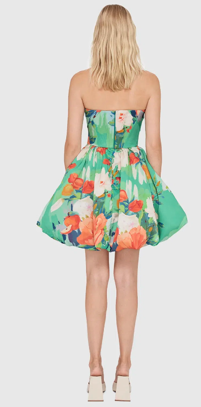 Florescence Bustier Bubble Mini Dress Leo Lin photo 5