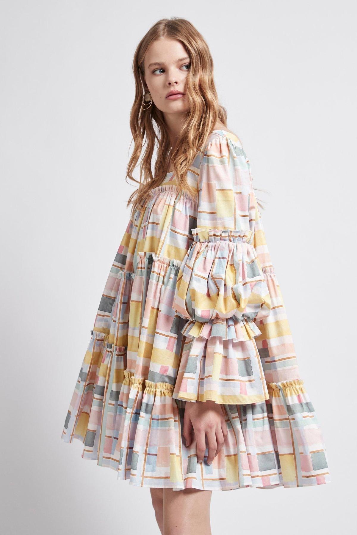 Aje L'Espirit Mini Dress Print Size 14 photo 2