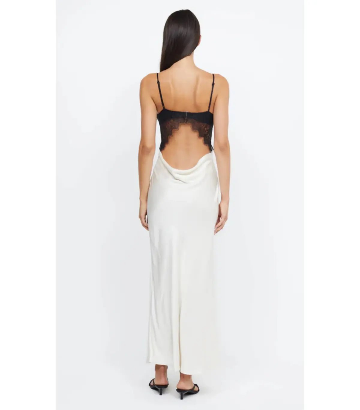 Bec & Bridge Emery Lace Maxi Dress Ivory/Black Size AU 6 photo 8