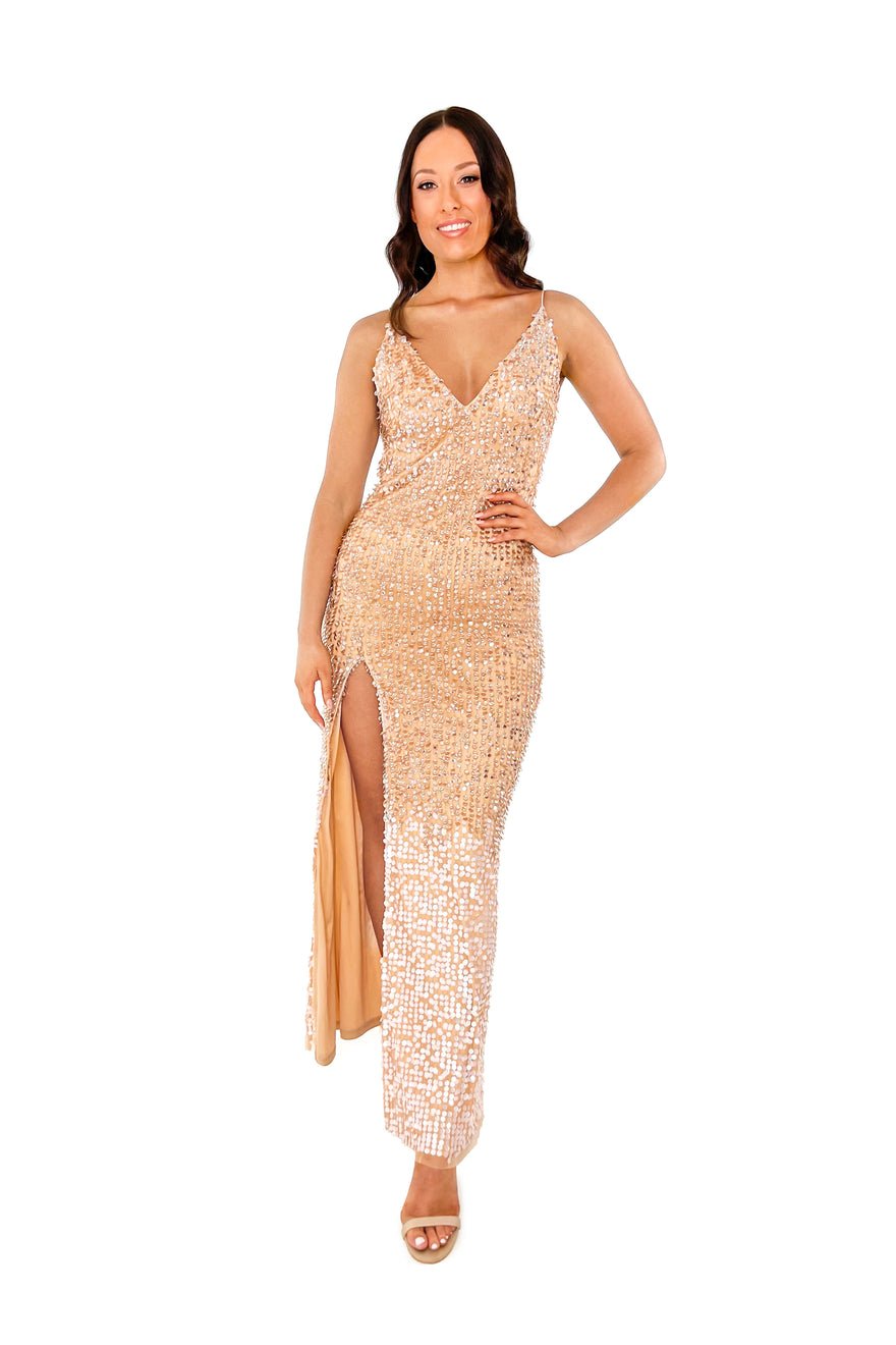 Jonte Designs Glitz Gown - Champagne Blush photo 2