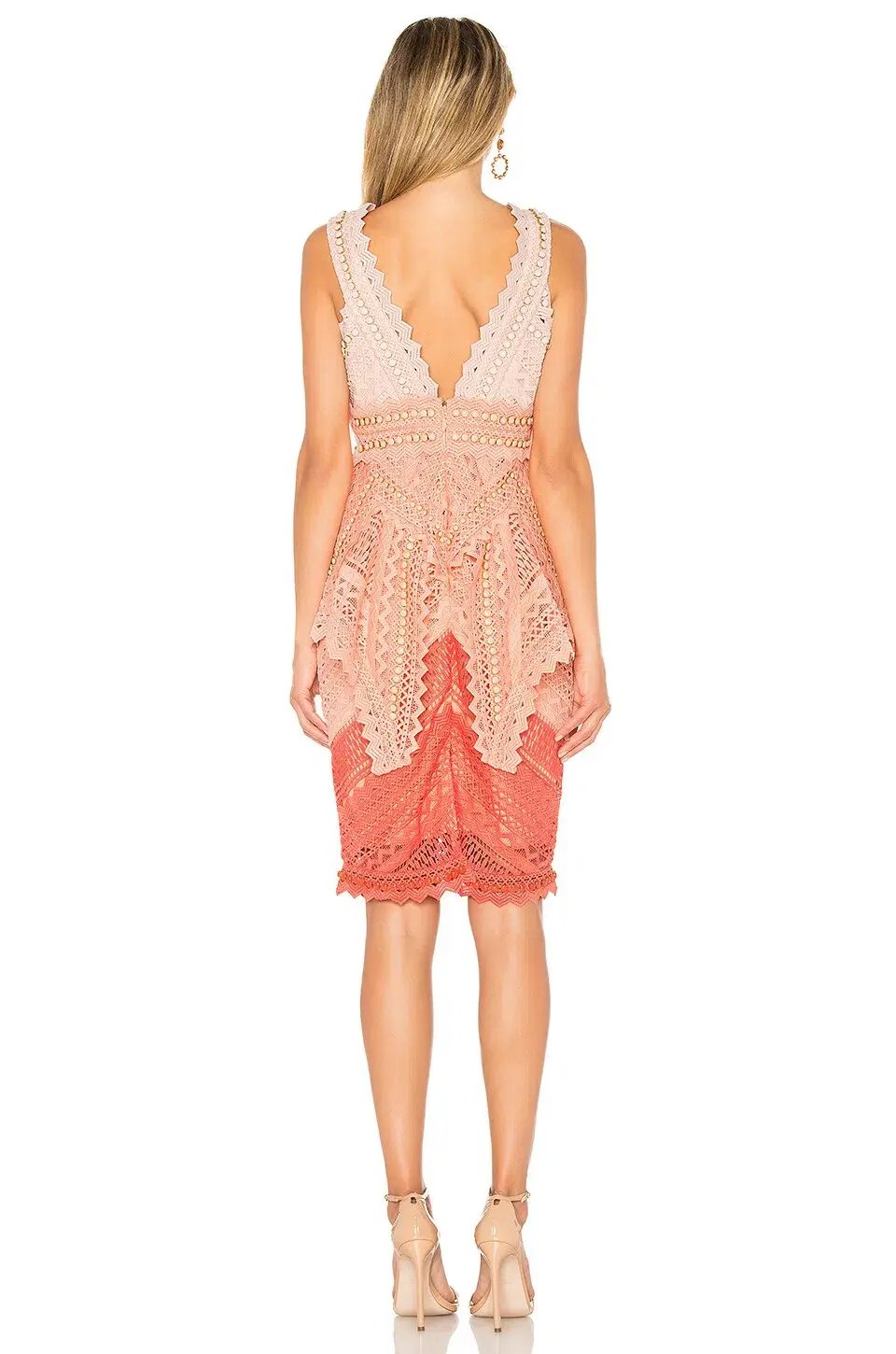 Thurley La Rambla Dress Red Ombre Size 8 (will fit a 10) photo 3
