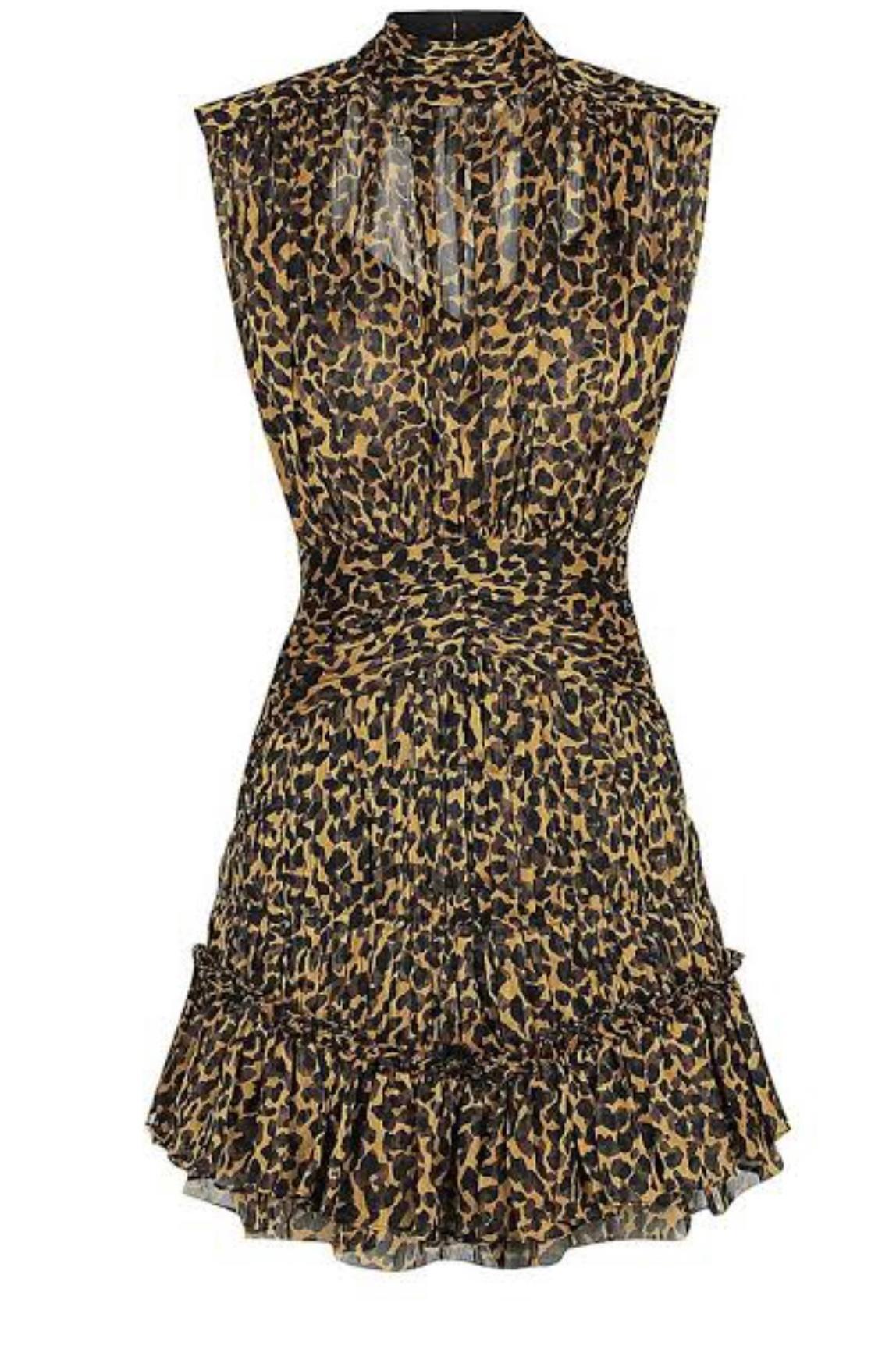 Shona Joy Raphael Mini Dress Print Size 8 photo 4