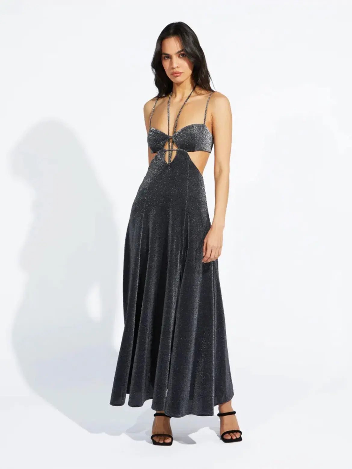 Alice McCall Lucy in the Sky Midi Dress Black Size 6 photo 2