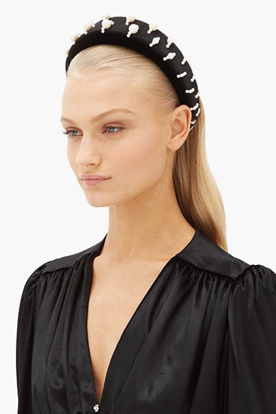House Of Lafayette Black Lili Headband photo 4