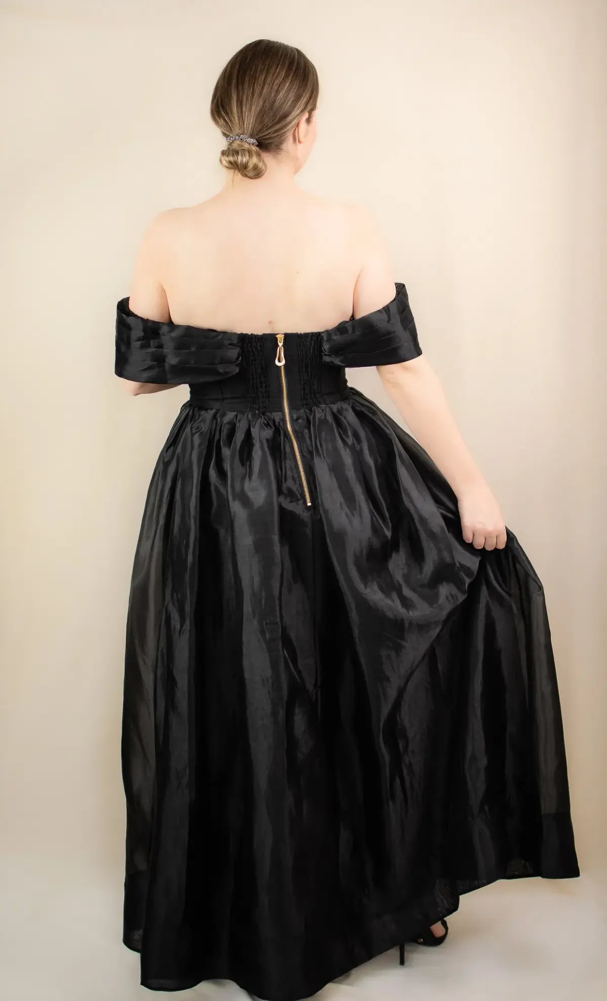 Aje Cordelia Corseted Maxi Dress Black Size 16 photo 5