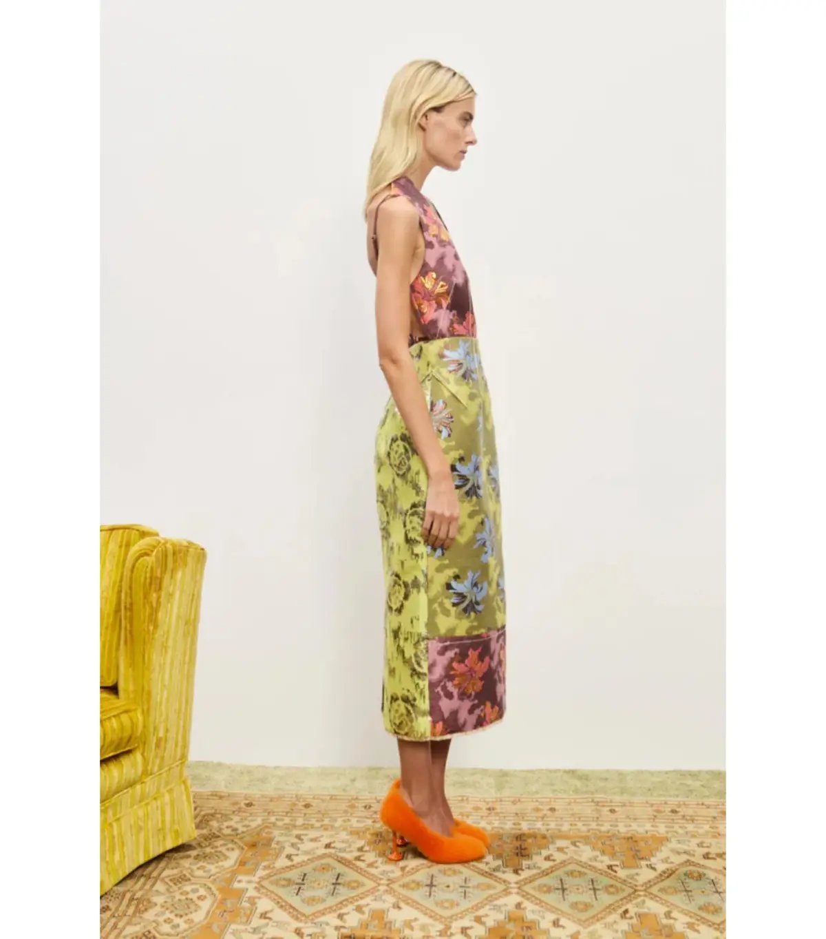 Alémais Adriana Jacquard Midi Gown Multi Size AU 8 photo 2