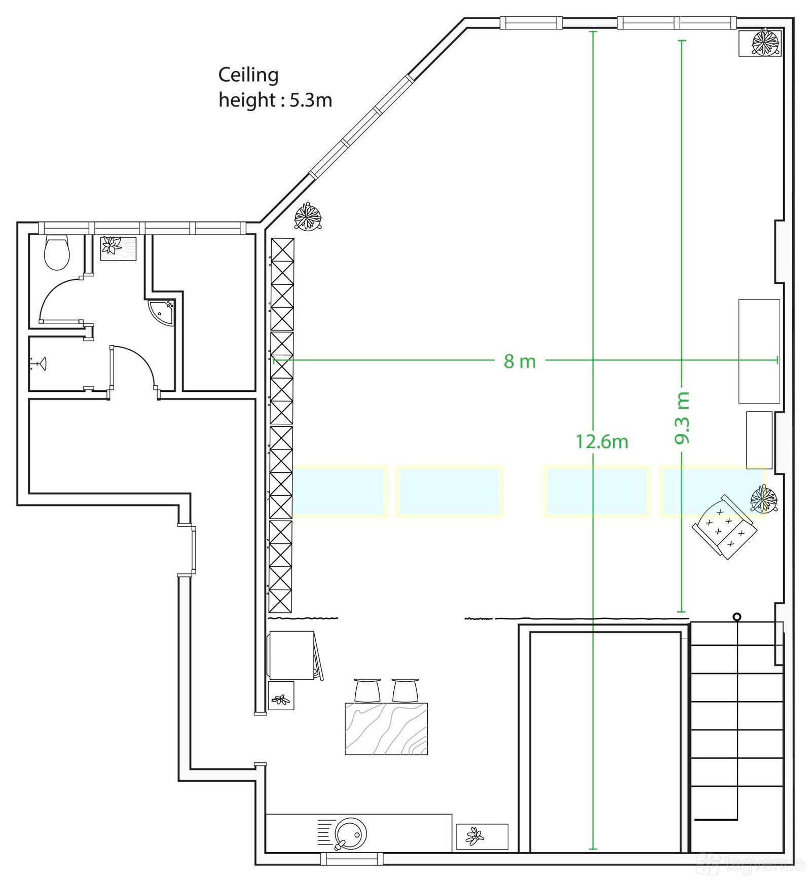 Entire Space at The Sunroom photo 20