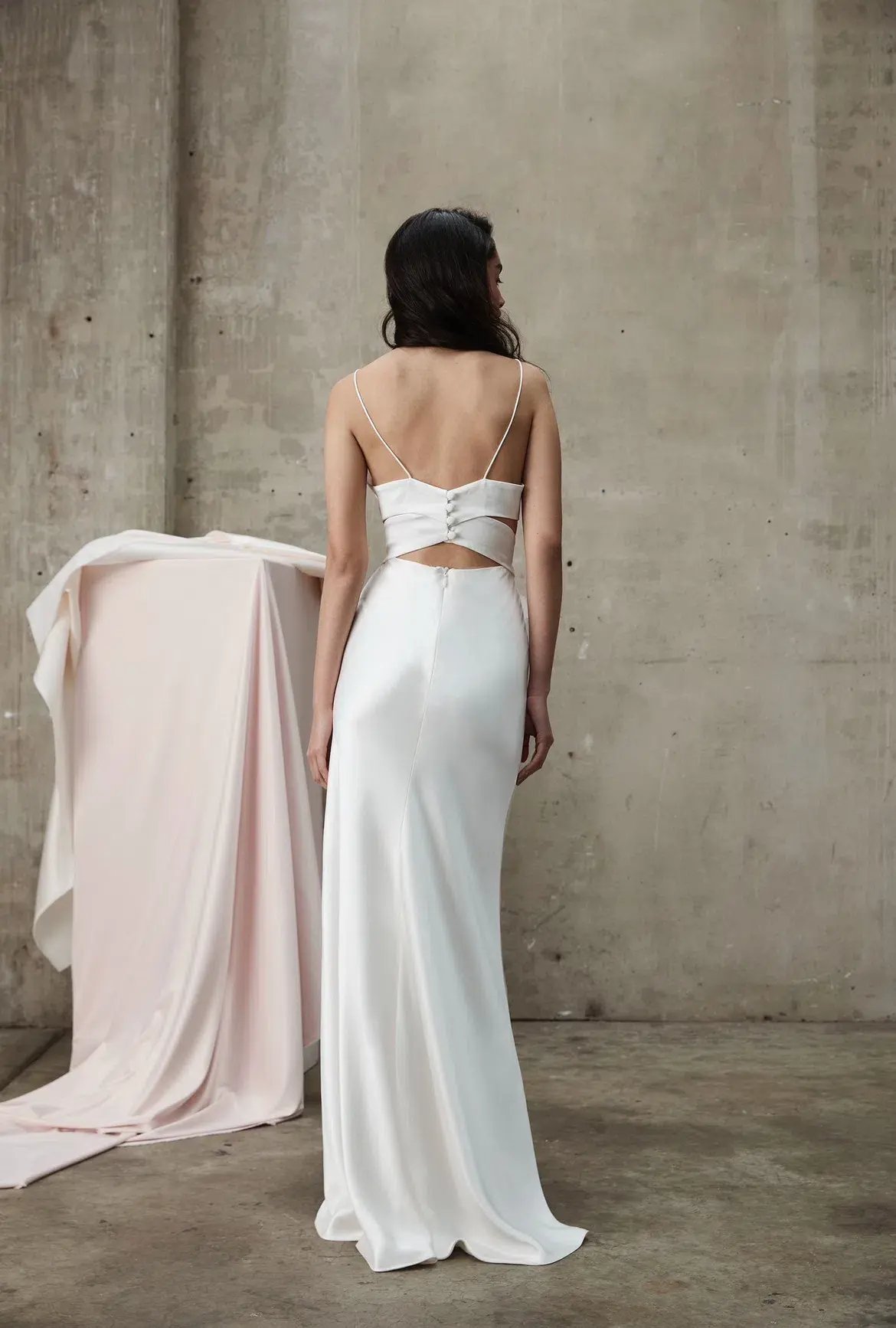 Prea James Bridal Tyler Gown (2 Piece Set) in Ivory Size 10 photo 3