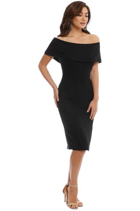 Carla Zampatti Sabrina Sheath Dress Black Size 10 photo 2
