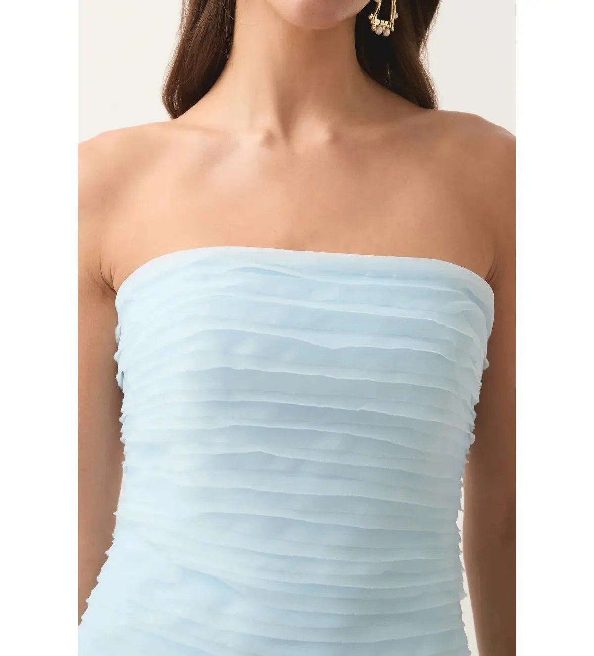 Aje Soundscape Maxi Dress Sea Breeze Size AU 8 photo 4