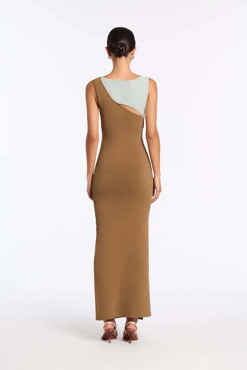 Sir the Label Nadja Cut Out Dress in Cinnamon Size 1 / AU 8 photo 2