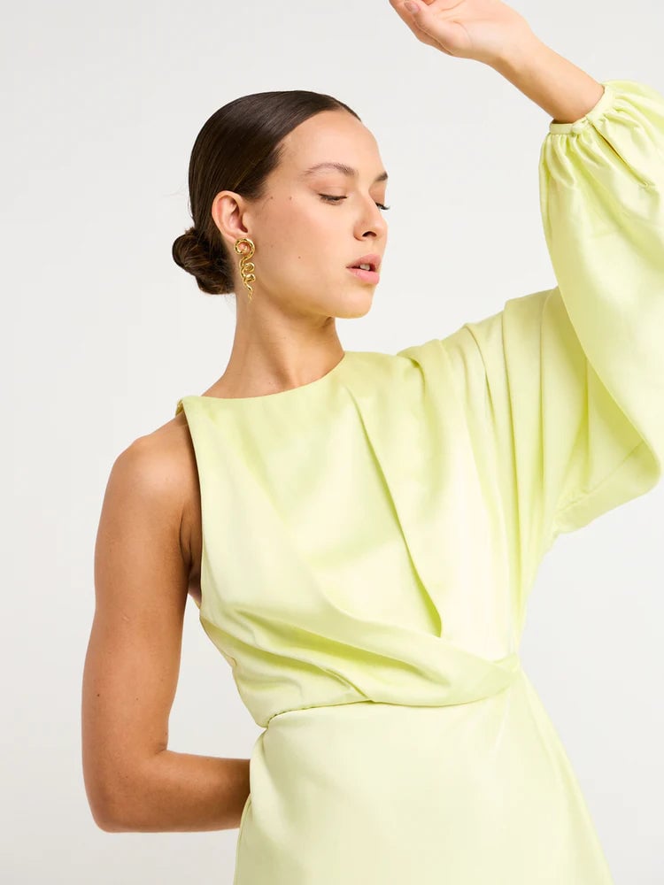 Significant Other Alessia One Shoulder Long Sleeve Dress photo 4