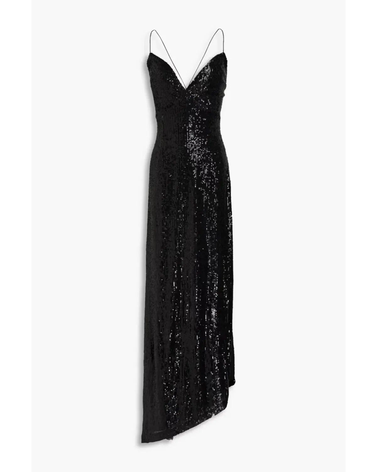 Retrofete Violet Sequined Maxi Dress in Black Size XS / AU 6 photo 4