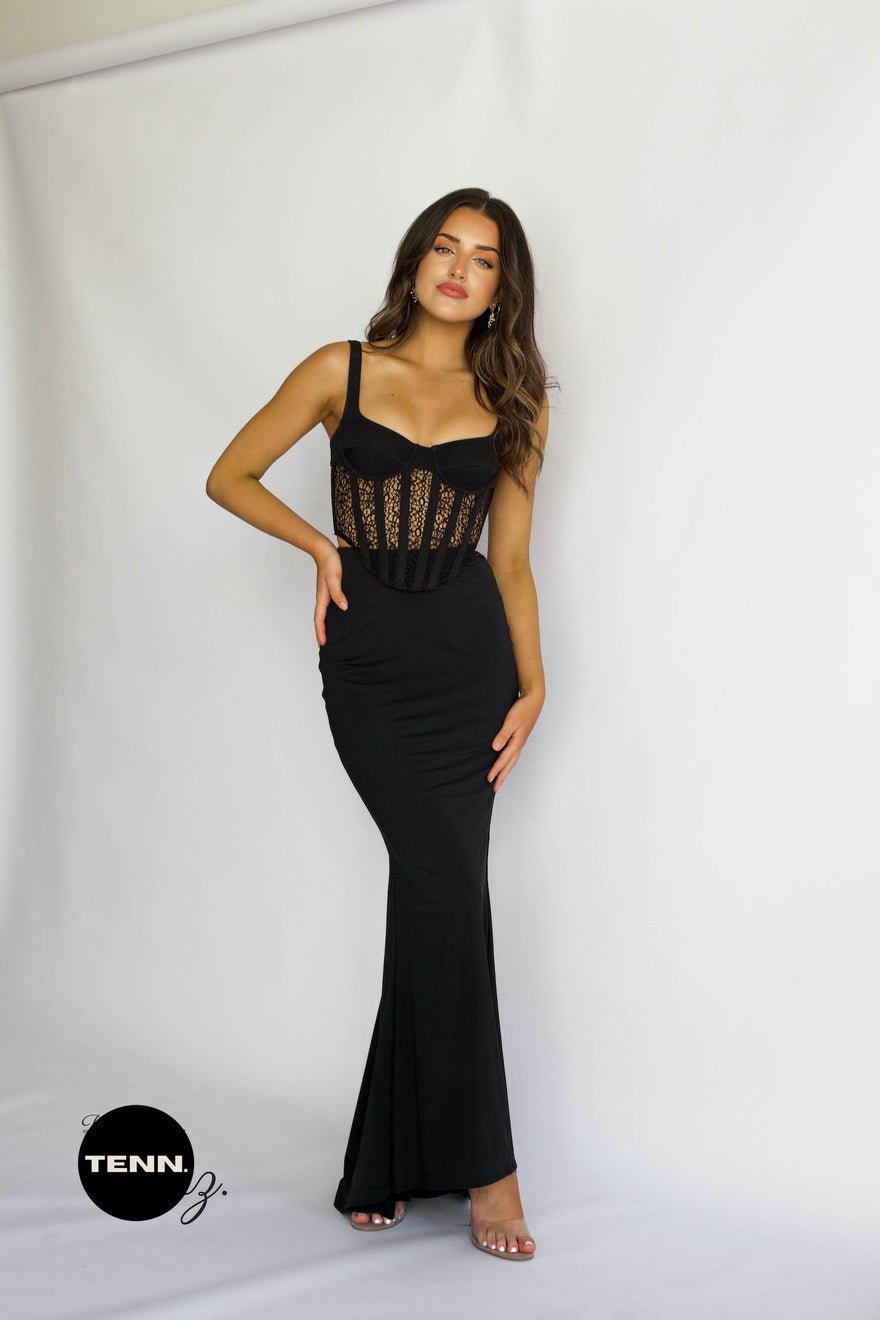 Dion Lee Contour Combo Corset + Skirt - Black photo 2