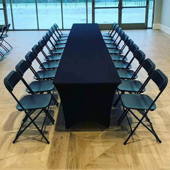 Chair Hire - Foldable black chairs photo 4