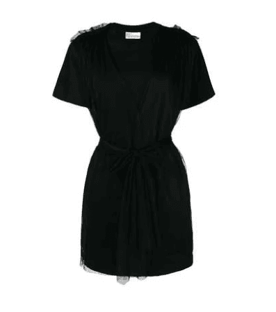 Red Valentino Layered T Shirt Dress size 8 photo 2