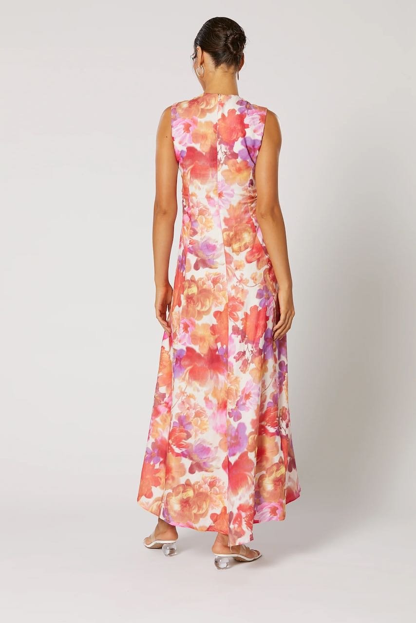 WINONA SANTA ROSA KEYHOLE DRESS - MULTI photo 6