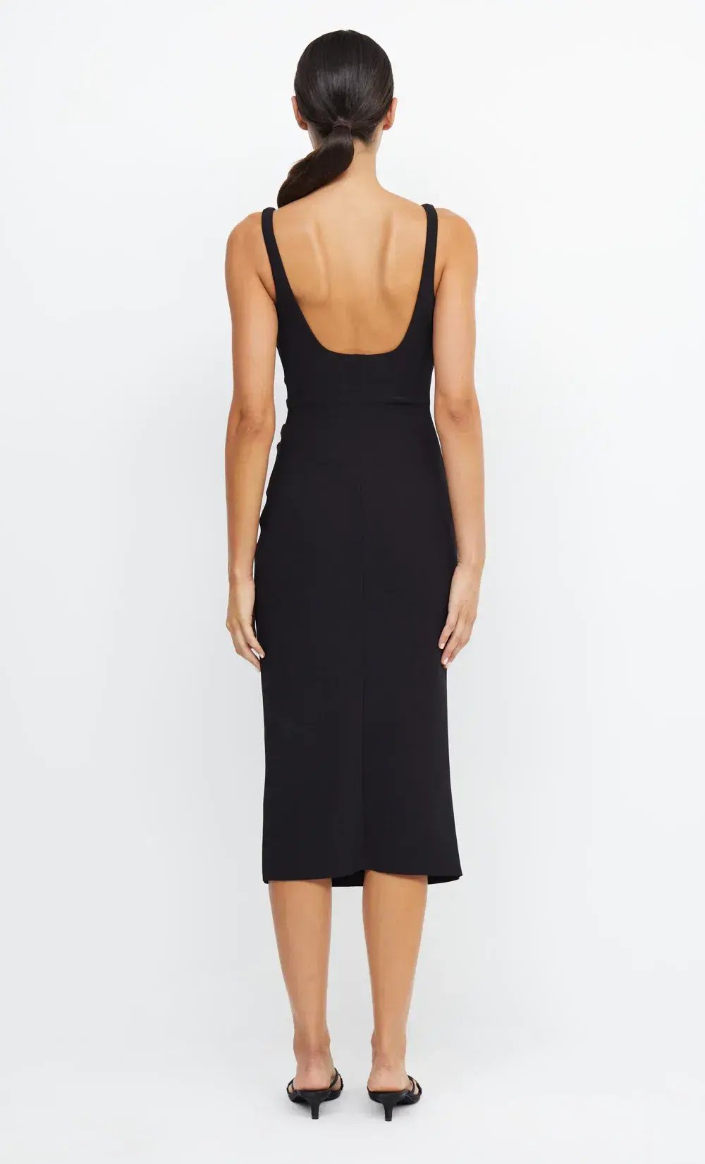 Bec & Bridge Be Mine Square Neck Dress Black Size AU 10 photo 4