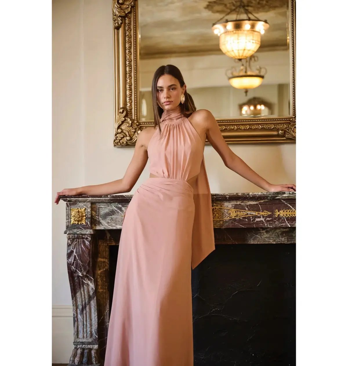 Calia Collection Sofia Dress Bare Blush Size AU 10 photo 4