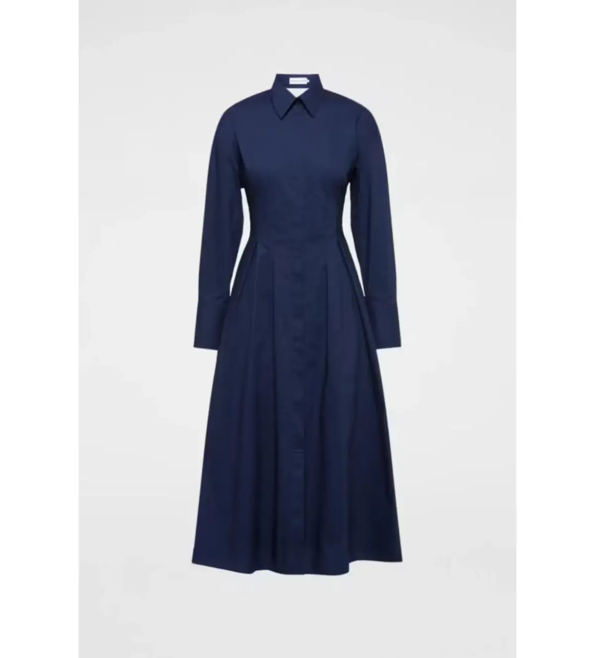 Scanlan Theodore Parachute Cut Out Shirt Midi Dress Navy Size AU 10 photo 5