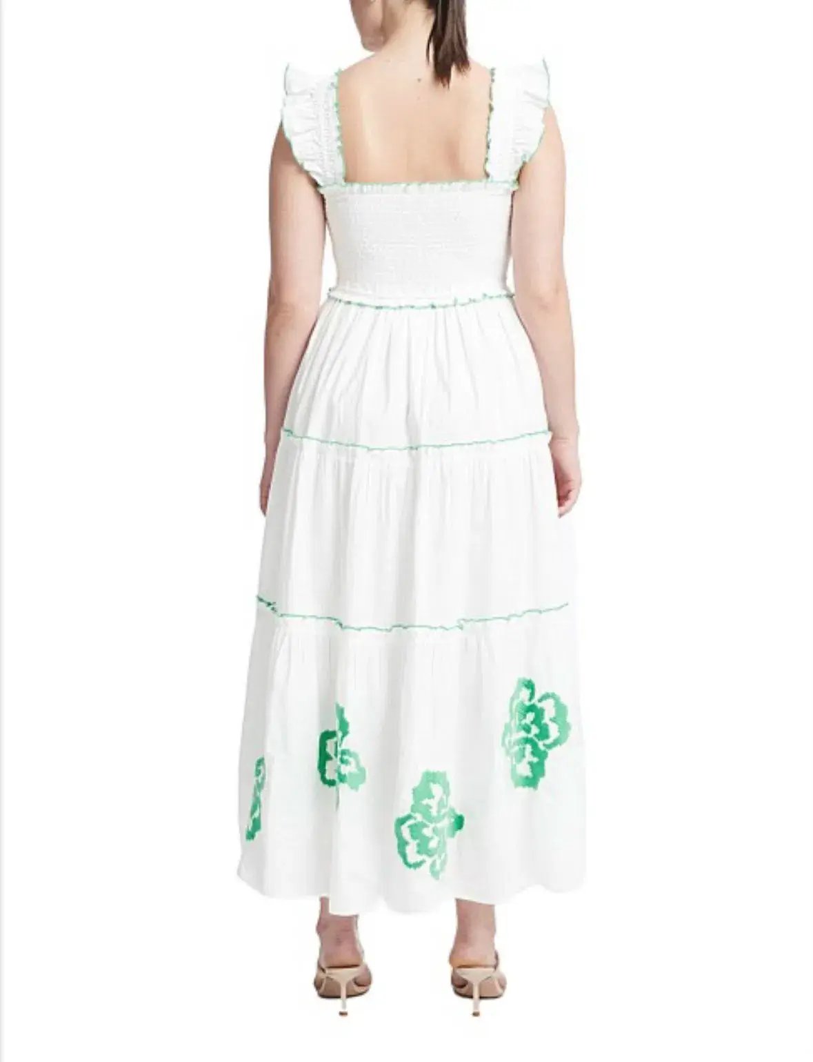 Steele Aura Sleeveless Maxi Dress in Flora Size S photo 2