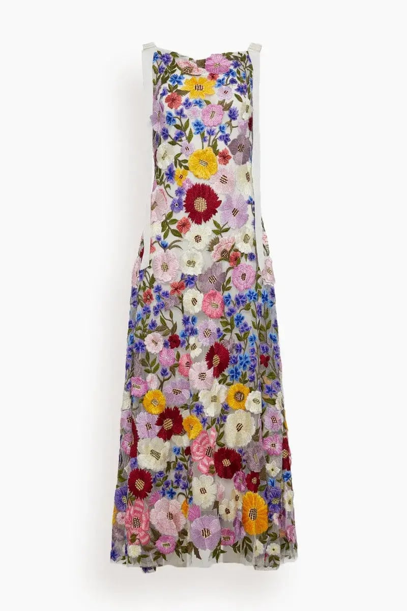 Rachel Gilbert Nya Gown Multi-colored Size 2 / AU 10 photo 3
